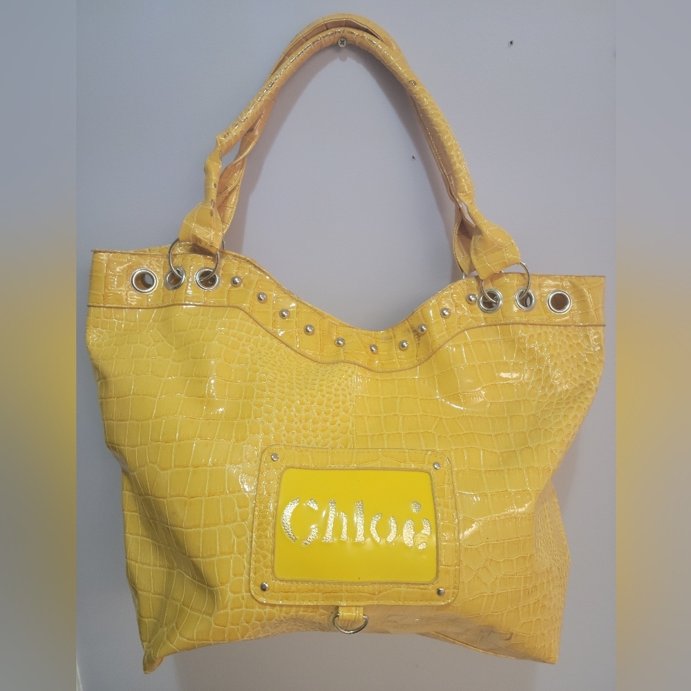 Yellow purse